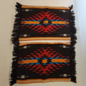 2 Southwestern Native American Pattern Colors Place Mats